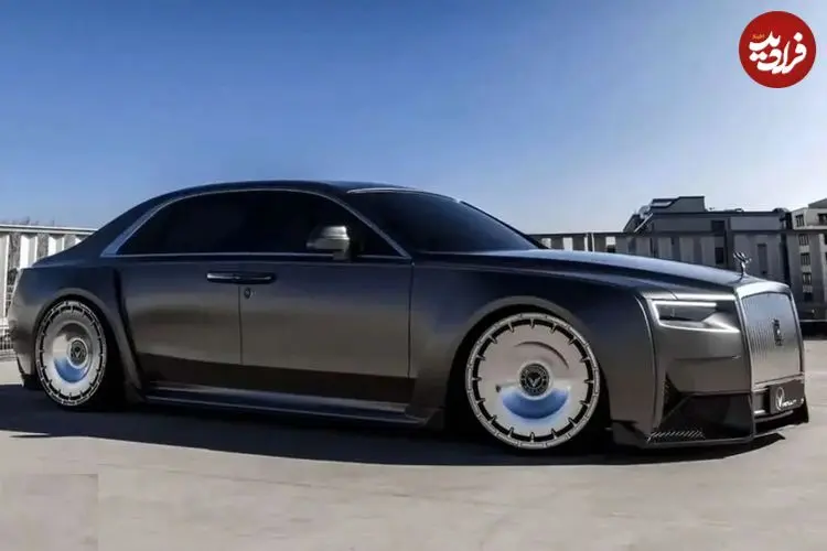 عکس| رولزرویس گوست با لباسی گنگستری؛ تولد یک هیولای خیابانی لوکس