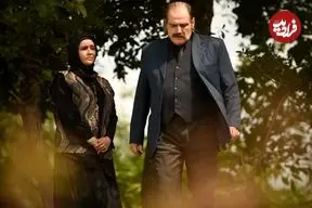 عکس| سفر در زمان؛ «شهین و خسروخان» در پشت صحنه «سریال سوجان»؛ سال 1402