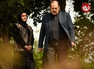 عکس| سفر در زمان؛ «شهین و خسروخان» در پشت صحنه «سریال سوجان»؛ سال 1402