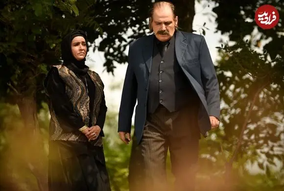 عکس| سفر در زمان؛ «شهین و خسروخان» در پشت صحنه «سریال سوجان»؛ سال 1402