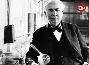 عکس| سفر در زمان؛ «توماس ادیسون» در 23 سالگی؛ سال 1248