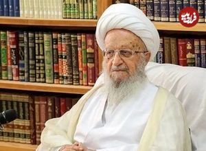 عکس؛ سفر به تاریخ؛ «آیت‌الله مکارم شیرازی» در ساحل چابهار؛ سال 1356