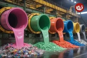ببینید| مراحل دیدنی تولید لوله های پلاستیکی از طریق بازیافت ضایعات