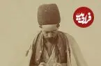 عکس| سفر زمان؛ تصویری از یک «صراف» در کنار یکی از کوچه‌های تهران در دوران قاجار