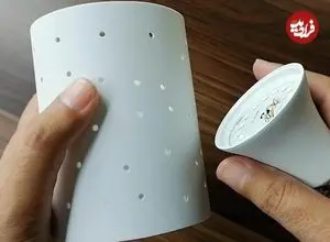 ببینید| مراحل ساخت یک چراغ رومیزی ساده با لوله پلیکا و لامپ LED