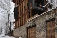 تصاویر؛ زیبایی معماری مسکونی در ارتفاعات 2000 متری تنکابن