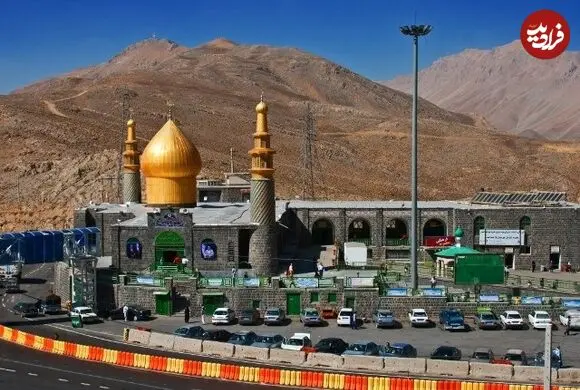 عکس| سفر زمان؛ منظرۀ متفاوت «امامزاده هاشم جاده هراز» در دوران ناصرالدین شاه