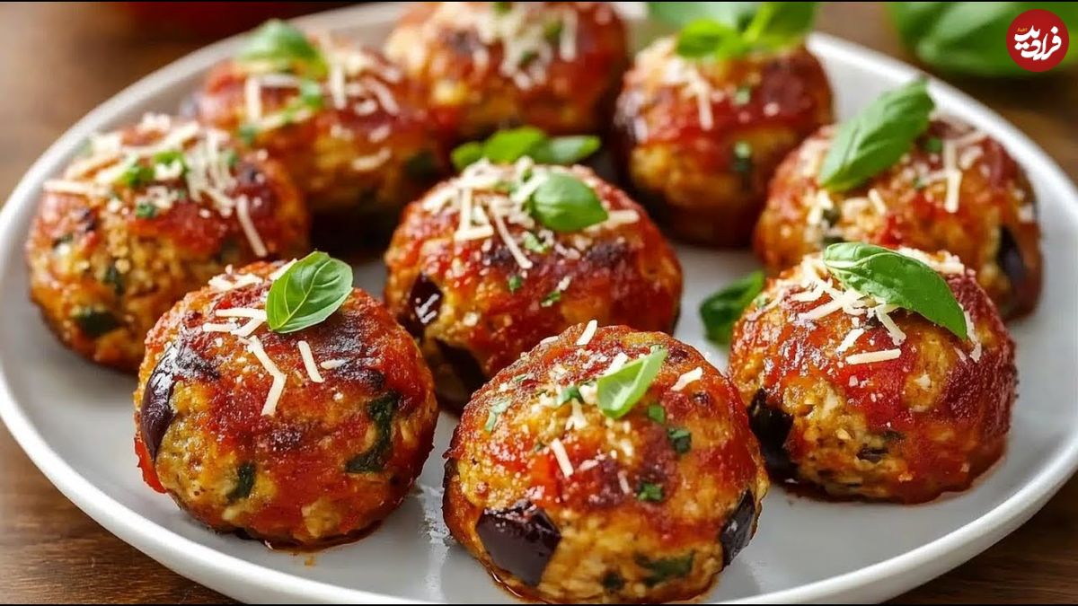ببینید؛ طرز تهیه کوفته بادمجان با مغز پنیر توسط آشپز مشهور ایتالیایی