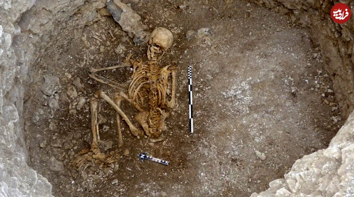 کشف اسکلت 2 هزارسالۀ دختر نوجوان که احتمالا «قربانی» شده است