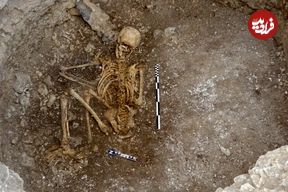 کشف اسکلت 2 هزارسالۀ دختر نوجوان که احتمالا «قربانی» شده است