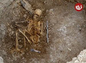 کشف اسکلت 2 هزارسالۀ دختر نوجوان که احتمالا «قربانی» شده است