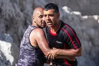 عکس| سفر در زمان؛ «خلیل و محمد کارت» در پشت صحنه سریال یاغی؛ سال 1400