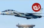 (ویدئو) لحظه برخاستن جنگنده F-14 تامکت ایرانی از فرودگاه مهرآباد 