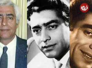 عکس| سفر زمان؛ «فردین» در حال بررسی گل های حیاط خانه اش در تهران؛ دهه 40