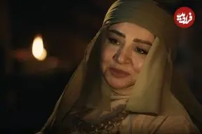 عکس| سفر به گذشته؛ صائمه در پشت صحنه سریال رویای نیمه شب؛ سال 1404