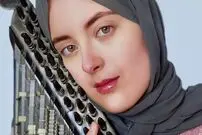 (ویدئو) شاهکار نوازنده زن ایرانی‌الاصل در گروه عرب