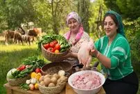 ببینید| غذای روستایی در ایران؛ تهیه جوجه کباب ترش در جنگل