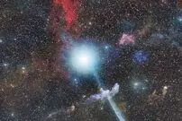 عکس روز ناسا از دنباله‌دار «PanSTARRS» در میان ستاره‌ها
