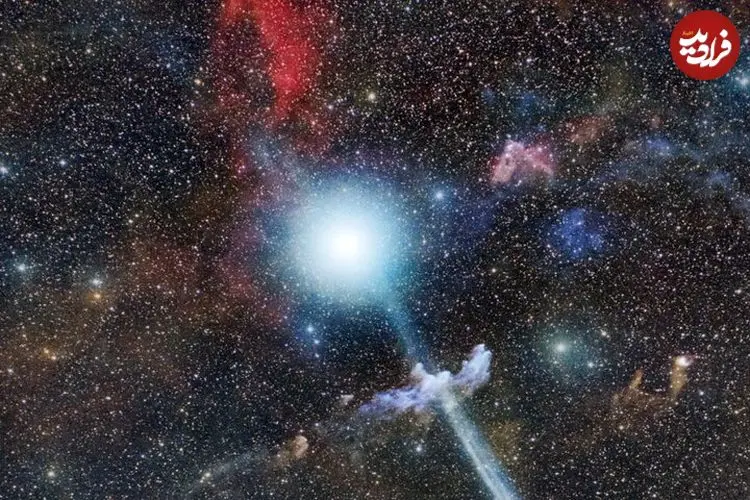 عکس روز ناسا از دنباله‌دار «PanSTARRS» در میان ستاره‌ها