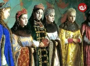 تصاویر| همه هشت همسر ایوان مخوف
