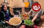 (ویدئو) غذای روستایی در ایران؛ پخت یک غذای محلی با مرغ و برنج