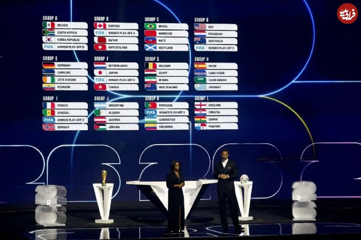 تصاویر؛ رتبه‌بندی ۱۲ گروه جام جهانی ۲۰۲۶ بر اساس قدرت؛ از ضعیف‌ترین گروه تا «گروه مرگ»