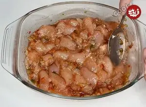 ببینید| طرز تهیه یک شام جدید و سریع با یک سینه مرغ و یک تخم مرغ