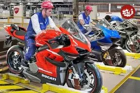 ببینید| موتورسیکلت های قدرتمند و محبوب دوکاتی چگونه تولید می شوند؟