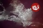 آتش‌بازی روز استقلال آمریکا از فضا پیدا بود