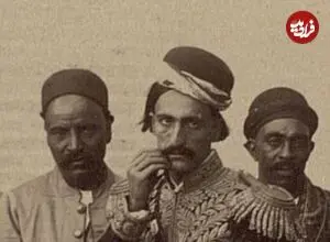 عکس| سفر زمان؛ تصویری از «والی لرستان و همراهانش» در دوران قاجار