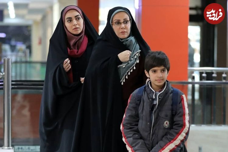 عکس| سفر در زمان؛ «امیر» سریال بچه مهندس 4 در 10 سالگی و در کنار آزیتا حاجیان؛ سال 96
