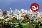 عکس| سفر به ایران قدیم؛ تصویری رنگی شده از «شمال شهر تهران»؛ سال 1316
