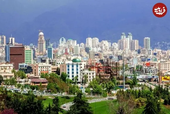 عکس| سفر به ایران قدیم؛ تصویری رنگی شده از «شمال شهر تهران»؛ سال 1316