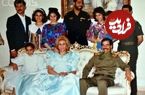 عکس| سفر در زمان؛ «ساجده همسر اول صدام» در جشن تولد دخترش؛ دهه 60