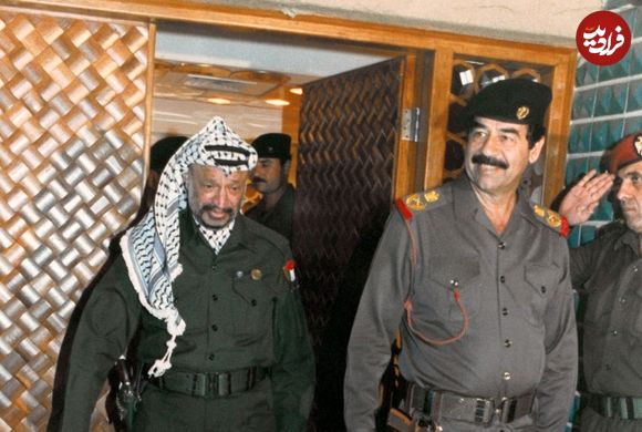 عکس| سفر در زمان؛ «صدام» با چهره خوشحال در کنار همسر اول اش «ساجده»؛ دهه 60