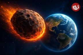 یک شهاب سنگ صدفوتی با سرعت سرسام آور به زمین نزدیک می شود