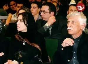 عکس| سفر زمان؛ «مژده شمسایی» و همسرش بهرام بیضایی در پشت‌صحنه «وقتی همه خوابیم»