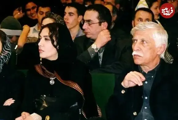 عکس| سفر زمان؛ «مژده شمسایی» و همسرش بهرام بیضایی در پشت‌صحنه «وقتی همه خوابیم»