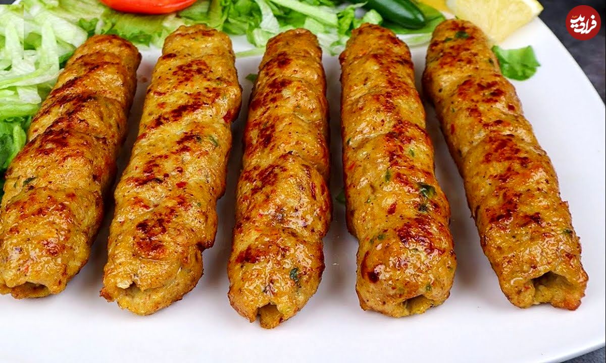 طرز تهیه کباب تابهای مرغ با سس زرشک
