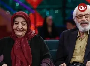 عکس| سفر زمان؛ چهرۀ «گیتی رئوفی» در 21 سالگی در کنار همسرش «جمشید مشایخی»