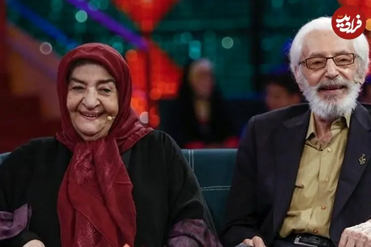 عکس| سفر زمان؛ چهرۀ «گیتی رئوفی» در 21 سالگی در کنار همسرش «جمشید مشایخی»