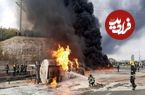 واژگونی مرگبار تانکر سوخت در تبریز