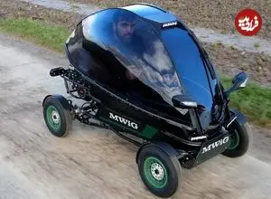 ببینید| فرآیند ساخت یک خودروی برقی کوچک توسط مکانیک بلژیکی