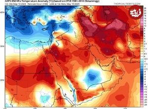 گرمای ناهنجار زودتر از همیشه به ایران رسید؛ هشدار هواشناسی درباره افزایش دما تا ۵۰ درجه در بسیاری نقاط کشور