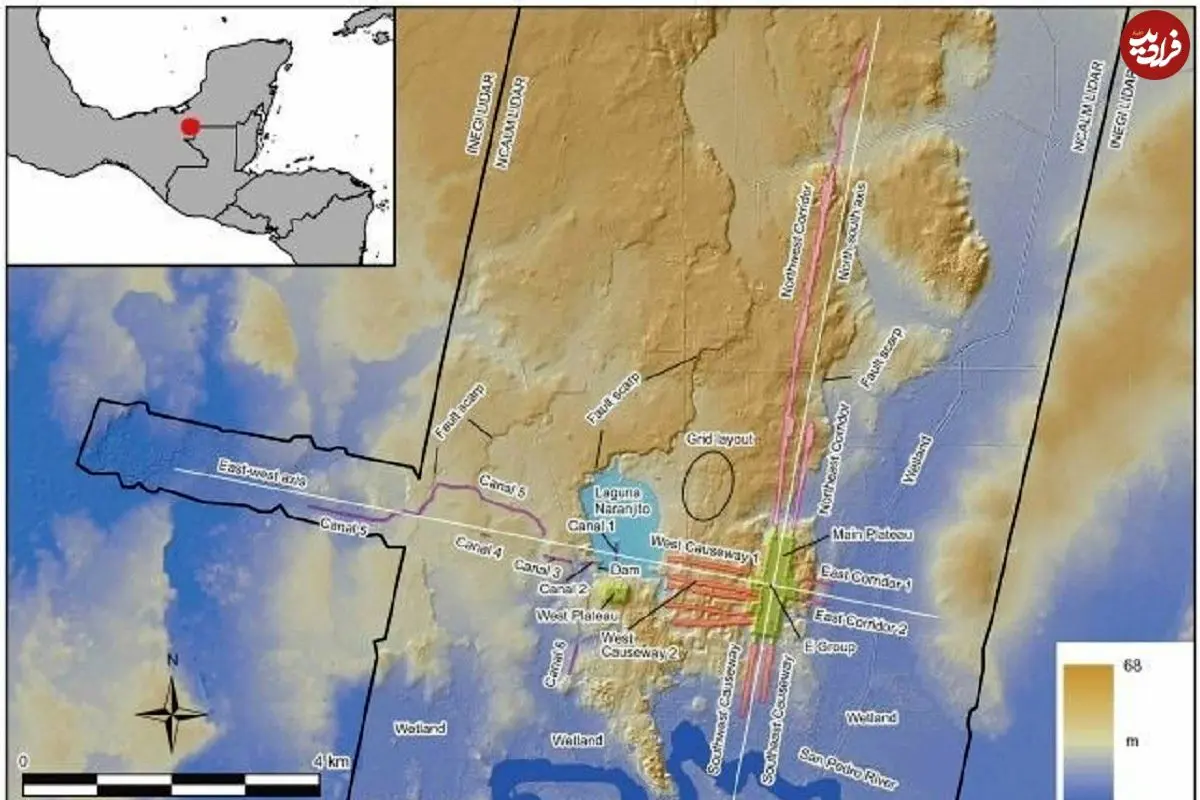 عکس؛ قدیمی‌ترین بنای تاریخی شناخته‌شده مایاها می‌تواند نقشه‌ای از جهان باشد