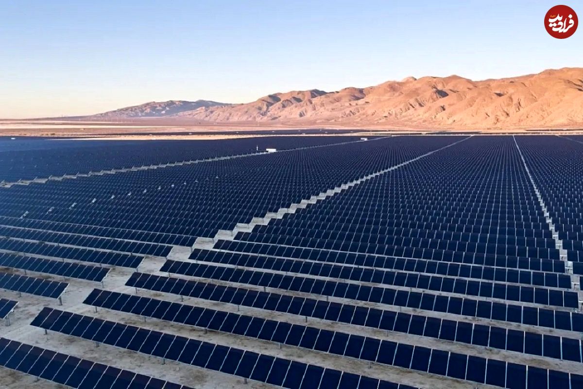 این پنل‌های خورشیدی برق ۷۰ هزار خانه را تأمین می‌کنند