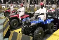 ببینید| مراحل ساخت موتورهای چهارچرخ هوندا در کارخانه ای در آمریکا