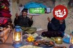 (ویدئو) غذای غارنشینان افغانستانی؛ نحوه پخت چاپلی کباب محلی داخل ساج