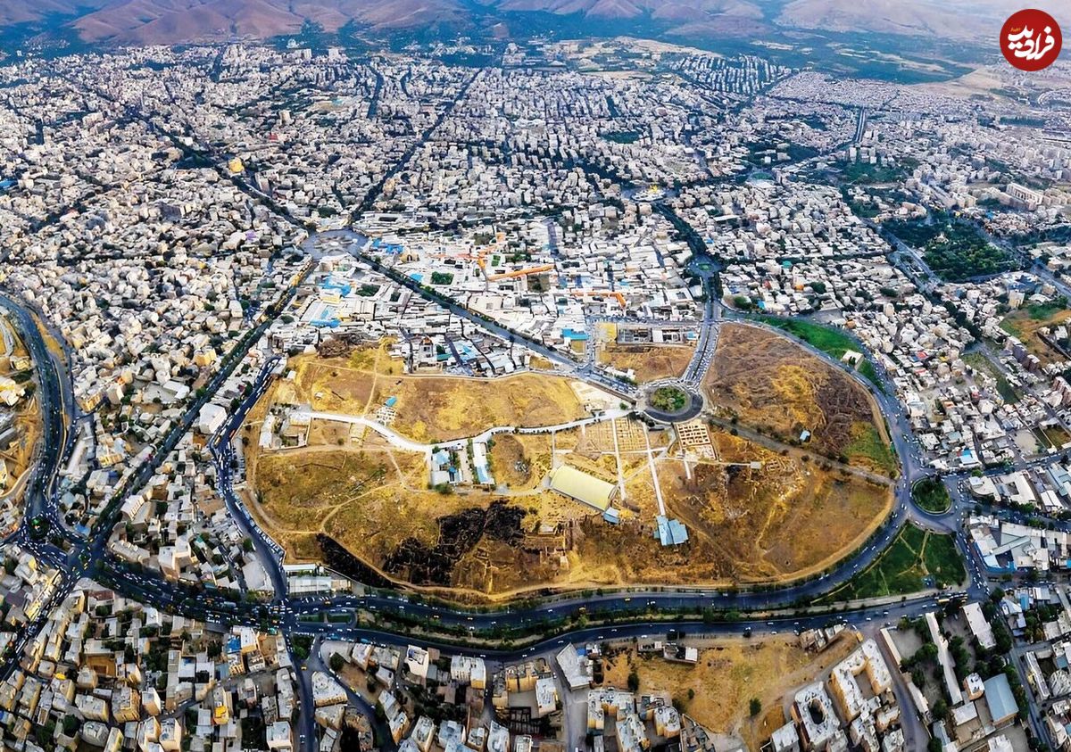 تصاویر؛ ۳ شهر ایران که با پرگار رسم شده اند