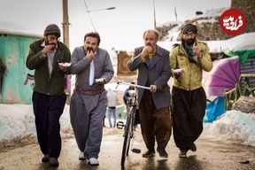 عکس| سفر در زمان؛ «مه لقا خانم و وحید» در پشت صحنه سریال نون خ؛ سال 98